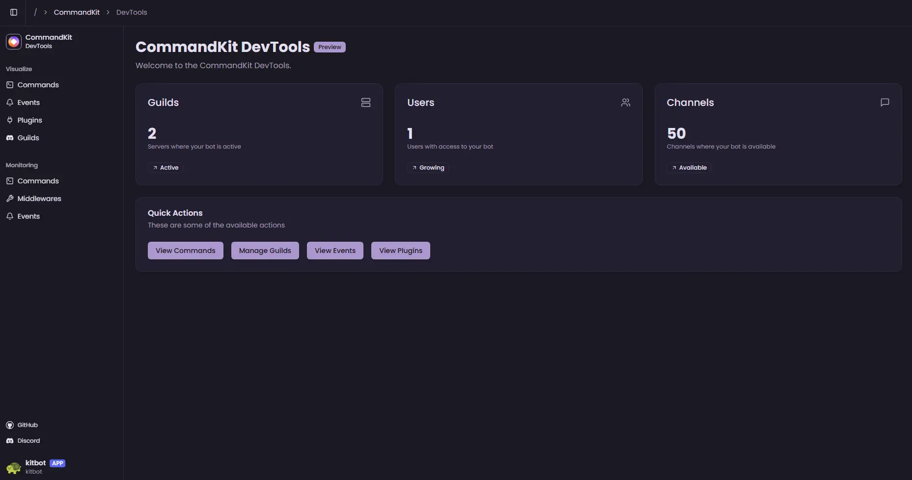 DevTools Web
